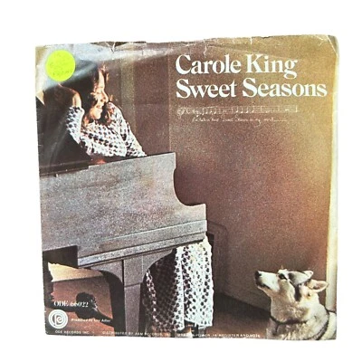 Carole King - Sweet Seasons / Pocket Money (G+/VG+) 7” 45 Picture Sleeve PROMO - Image 1 of 4