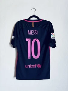 FC Barcelona Away Football Jersey 2016-2017 Nike Lionel Messi 10 S 776844-525 - Imagen 1 de 9