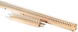 Telar para tabla de tejer de 28", ajustable, 168 clavijas, 100 % madera dura - Imagen 1 de 4