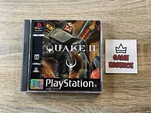 Quake II PS1 Complet PAL FR Sony PlayStation 1 PSX One Black Label 2 - Foto 1 di 3