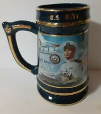 US Navy RARE  "Brave Defenders of Freedom" Hamilton Collection Stein Mug