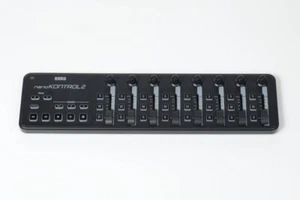KORG nanoKONTROL2 Black Slim Line USB Midi CONTROLLER - Picture 1 of 4
