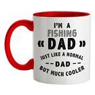 I'M A Pesca Papà - Tazza IN Ceramica - Pesce Pescatore Festa Del Papà Daddy
