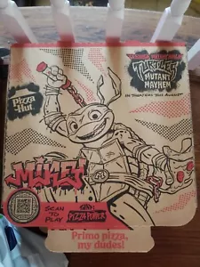 Pizza Hut Teenage Mutant Ninja Turtles Mutant Mayhem Michelangelo Median Size - Picture 1 of 4