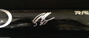 BRANDON MOSS SIGNED BIG STICK BAT ST LOUIS CARDINALS INDIANS ATHLETICS COA J1 - Picture 1 of 3