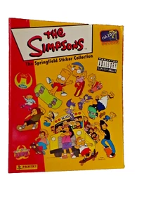 Panini The Simpsons The Springfield Collection Sticker Book From 1999 - Picture 1 of 1