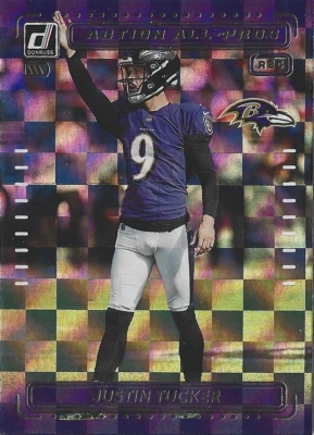 2022 Panini Donruss - Action All-Pros #AP-20 Justin Tucker - Image 1 of 2