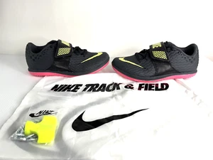 Nike High Jump Elite Puntas de Salto de Pista y Campo Negras Hombres 7 Mujeres 8.5 806561-003 - Imagen 1 de 13