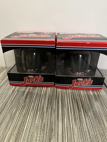 Jeff Burton #31 & Carl Edwards # 99Kraft Jacks NASCAR Helmet Limited Edition 1/4 Cover