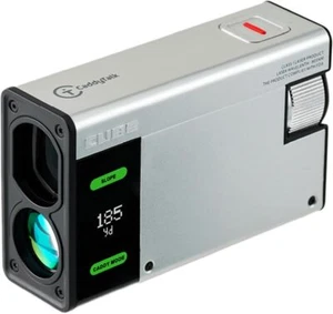 Golfzon Caddy Talk Cube Laser Distanzmesser Silber Golf Zubehör - Bild 1 von 1