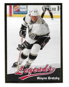 1990 Sports Legends Gold Foil Wayne Gretzky #7 Oilers Kings - Bild 1 von 2