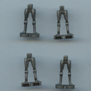 Star Wars Lego x 4 Pearl dunkelgraue Beine mechanisch, Super Battle Droid 65035 - Bild 1 von 1