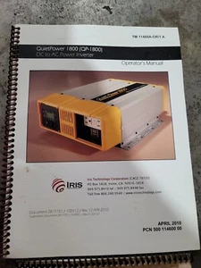 IRIS Technology QP-1800 1800W Inverter Complete System - Picture 1 of 7