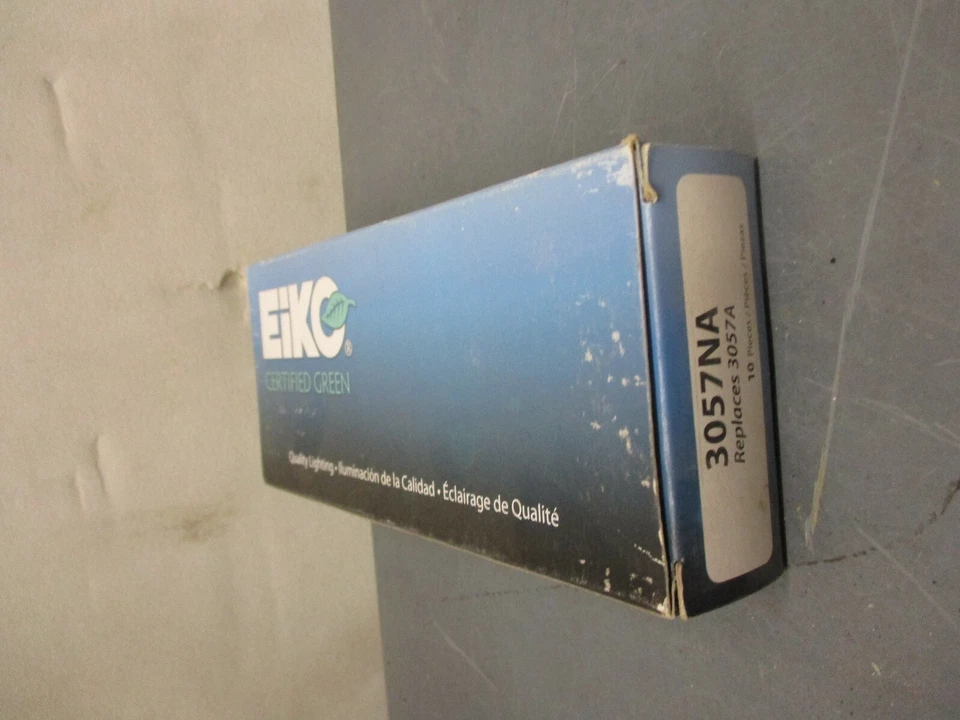 Turn Signal Light Bulb-Sedan Front Eiko 3057NA Box of 10 - Image 1 of 1