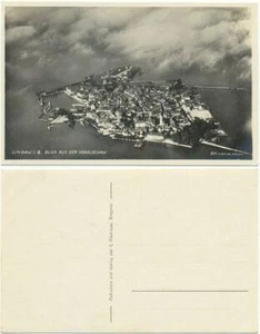 Cartolina Lindau Lago di Costanza, foto aerea, foto aerea - Foto 1 di 1