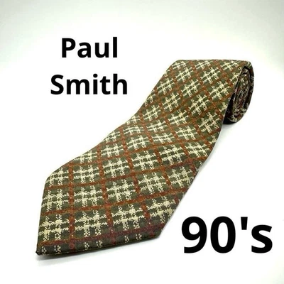 Corbata de seda Paul Smith años 90 colección Blarive hecha en Reino Unido Foto 1 de 4