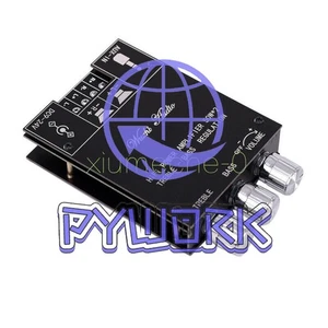 TPA3116 Bluetooth 50W*2 HIFI Stereo Audio Power Amplifier Board Treble-BASS tone - Picture 1 of 9