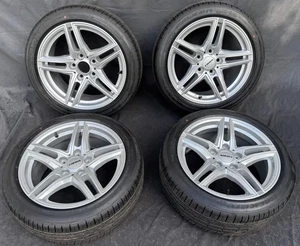 Borbet XR brilliant silver 17 Zoll  225 45 R17 Falken Sommerräder NEU - Bild 1 von 21