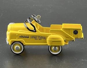 Hallmark / Murray "Sad Face" Dump Truck Yellow Ornament, 1997, Excellent Cond. - Picture 1 of 8