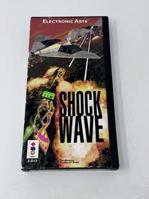 Panasonic 3DO Shock Wave Electronic Arts Long Box CIB Complete