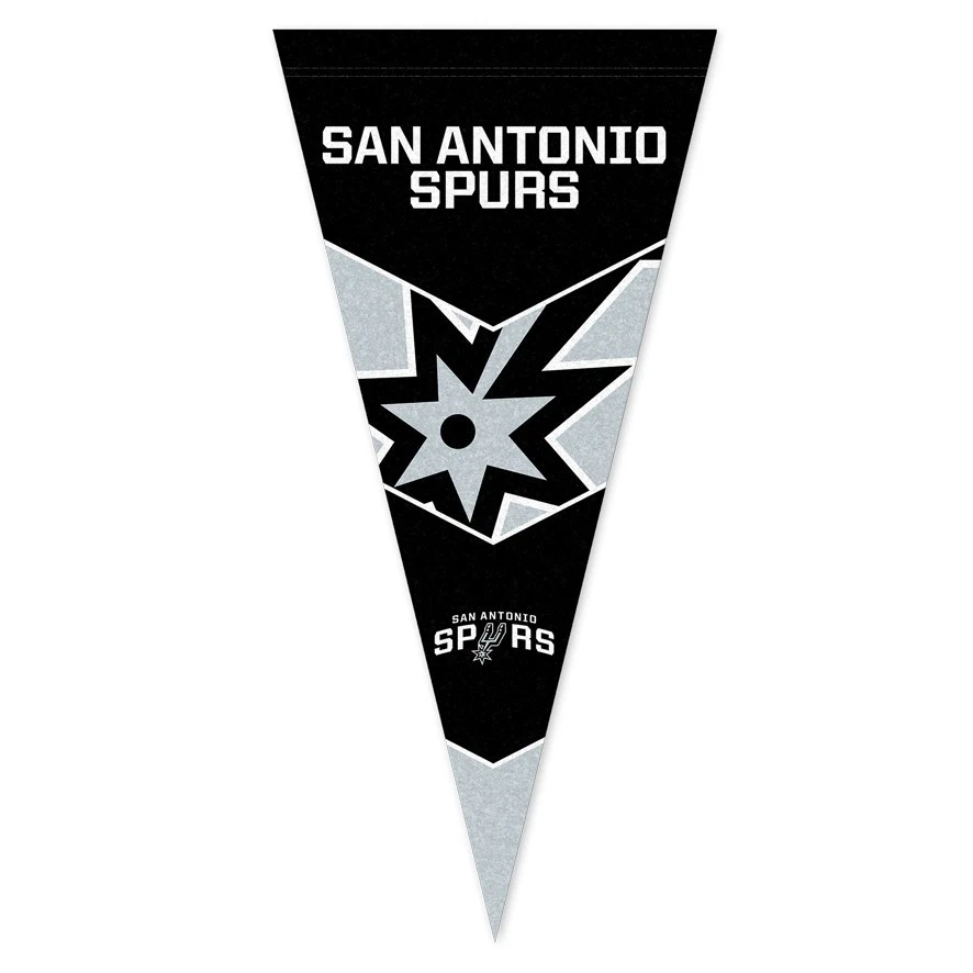 NBA San Antonio Spurs Basketball Soft Felt Wall Flag Pennant Sign - image 1 of 1