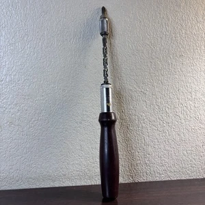 Vintage Stanley Yankee 68-135 (135A) Ratcheting Spiral Push Screwdriver - Picture 1 of 11