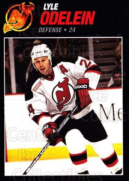 1999-00 New Jersey Devils Team Issue #17 Lyle Odelein - Image 1 of 1