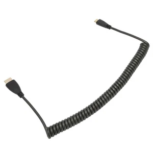 HD Multimedia Interface‑A To HD Multimedia Interface‑C Adapter Cable Spring NEW - Afbeelding 1 van 12