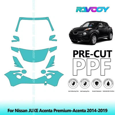 Защитная пленка PreCut PPF для Nissan JUKE Acenta Premium-Acenta 2014-2019 - Изображение 1 из 4
