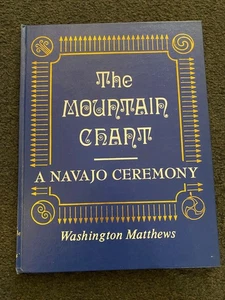 The Mountain Chant: Navajo Ceremony:  W. Matthews HC 1970 1st Print - Picture 1 of 6