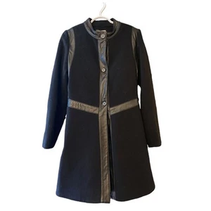 J’Amy Tarr italienische Jacke aus Lammleder & Wolle schwarz - Bild 1 von 9