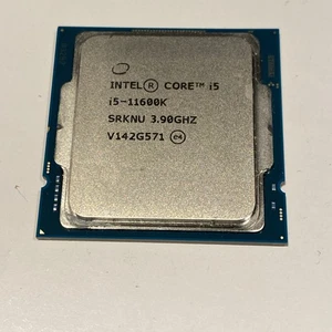 Intel Core i5-11600K (SRKNU) 6 Cores/12 Threads 3.9GHz/4.9GHz Boost LGA1200 CPU - Afbeelding 1 van 2