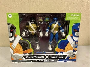 Power Rangers X Teenage Mutant Ninja Turtles Donatello Leonardo - Imagen 1 de 2
