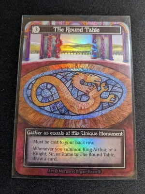 Sorcery Contested Realm Arthurian Legends The Round Table Unique Foil Card - Image 1 of 2