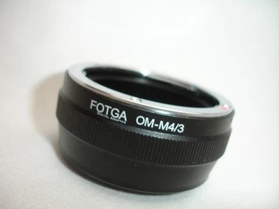 FOTGA Adapter Ring for OLYMPUS OM Mount lens to M4/3 Camera mount Panasonic - Image 1 of 4