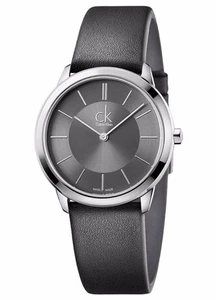 Calvin Klein Orologio Analogico Quarzo Uomo con Cinturino in Pelle K3M221C4 - Foto 1 di 1