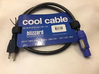 Blizzard PC-Main-1403 / 3' Powercon Compatible to Grounded Edison Male - Image 1 of 2