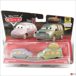 Disney Pixar Cars Lost In The Desert Mini & Van Radiator Springs Mattel - worn - Picture 1 of 6