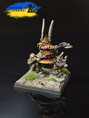 Dwarf King Alrik and Shield Bearer - Image 1 of 2