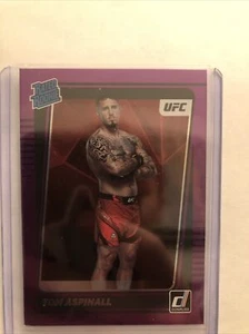 2022 Panini Donruss UFC Tom Aspinall Purple Parallel Rated Rookie - Picture 1 of 2
