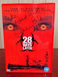 28 Days Later DVD Signed By Director Danny Boyle PAL/REGION 2 Authentic NM