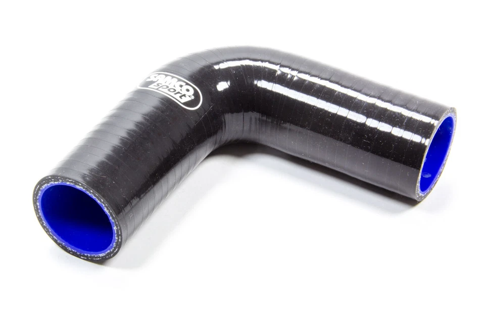 SAMCO SPORT #E90/38(BLACK) 1-1/2in 90Deg Elbow Hose Black - Image 1 of 1