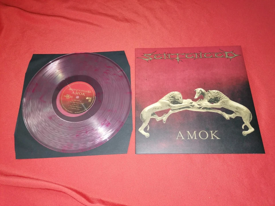 SENTENCED - Amok - limited clear with red smoke Vinyl LP - Reissue - NEU NEW - Bild 1 von 1