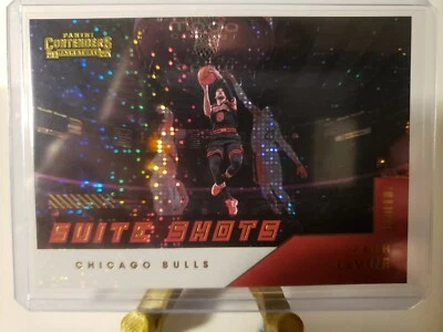 2021-22 Panini Contenders Suite Shots Insert Zach Lavine Chicago Bulls #20 - Image 1 of 2