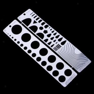 Metal Etched Tool Scribing Panel Rivet Model Template - Picture 1 of 9
