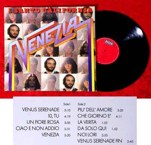 LP I Santo California: Venezia (Decca 623806 AO) D 1979 - Picture 1 of 1