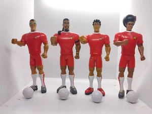 Supa Strikas Action Figures Soccer SHAKES DANCING RASTA EL MATADOR COOL JOE- 6" - Picture 1 of 12