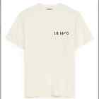 Kenzo cremefarbenes Logo Baumwoll-T-Shirt neu mit Etikett Größe Medium