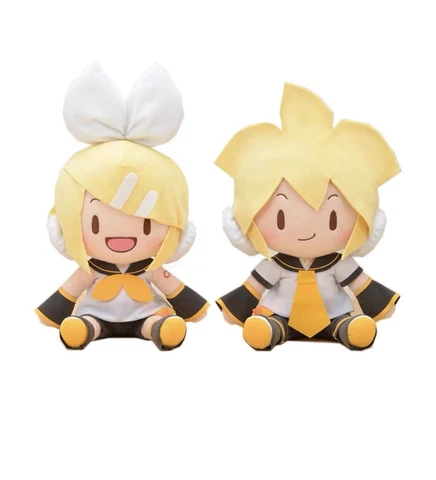Anime Hatsune Miku Plush Toys Kagamine Len Rin Soft Stuffed Doll Birthday Gifts Cover