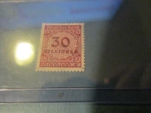 Sello alemán - 30 millones de marcos de 1923 - Imagen 1 de 1